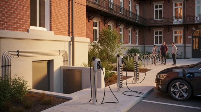 erfolgreiche Nachrüstung der Ladeinfrastruktur