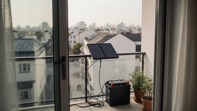 2026 deutsche Regeln für Balkonsolaranlagen