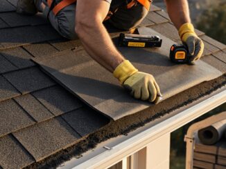 Installationsanleitung für Asphaltschindeln