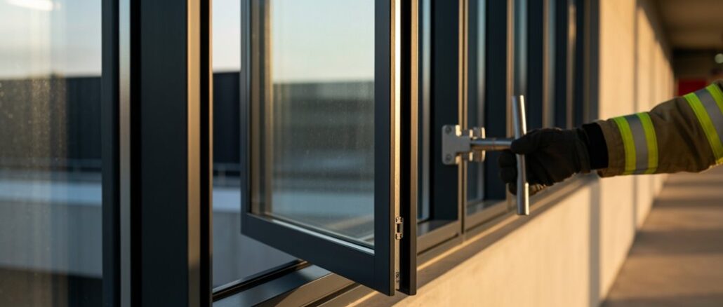 Können Brandschutzfenster geöffnet werden?