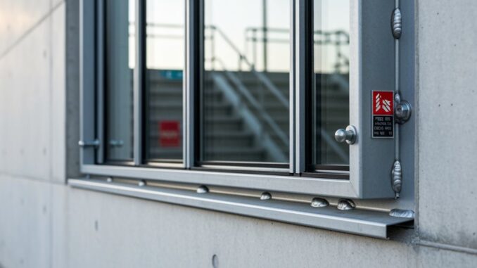 Brandschutzfensterintegration