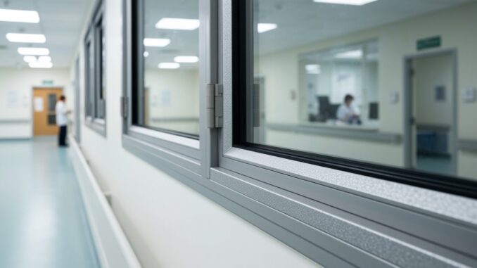 Brandschutzfenster Gesundheitswesen