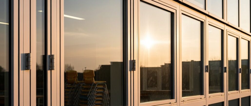 Brandschutzfenster Schulen