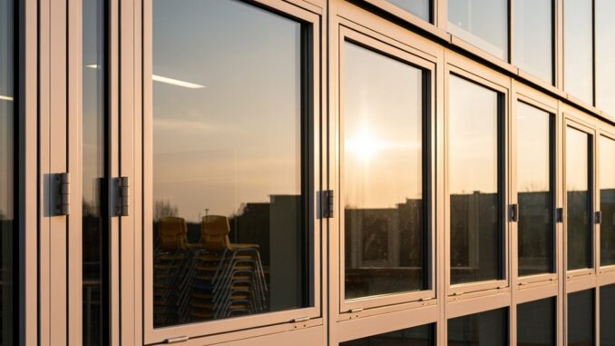 Brandschutzfenster Schulen