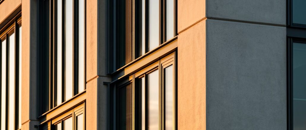 Brandschutzfenster Architektur