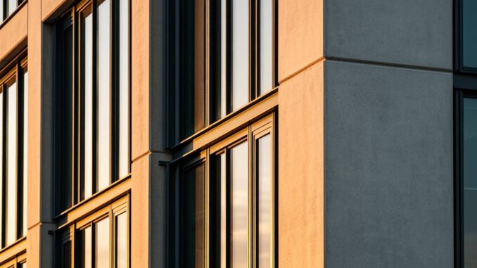 Brandschutzfenster Architektur