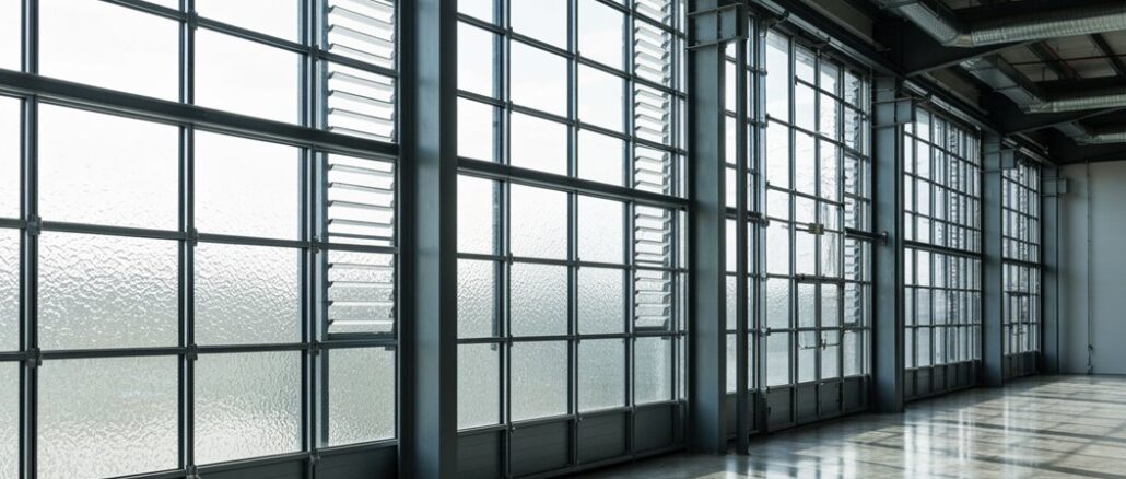 Brandschutzfenster Industriegebäude