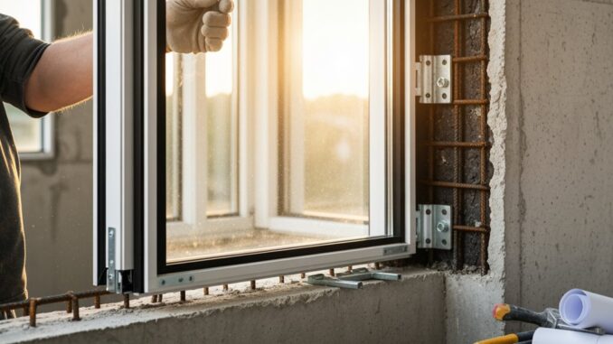Brandschutzfenster Renovierung
