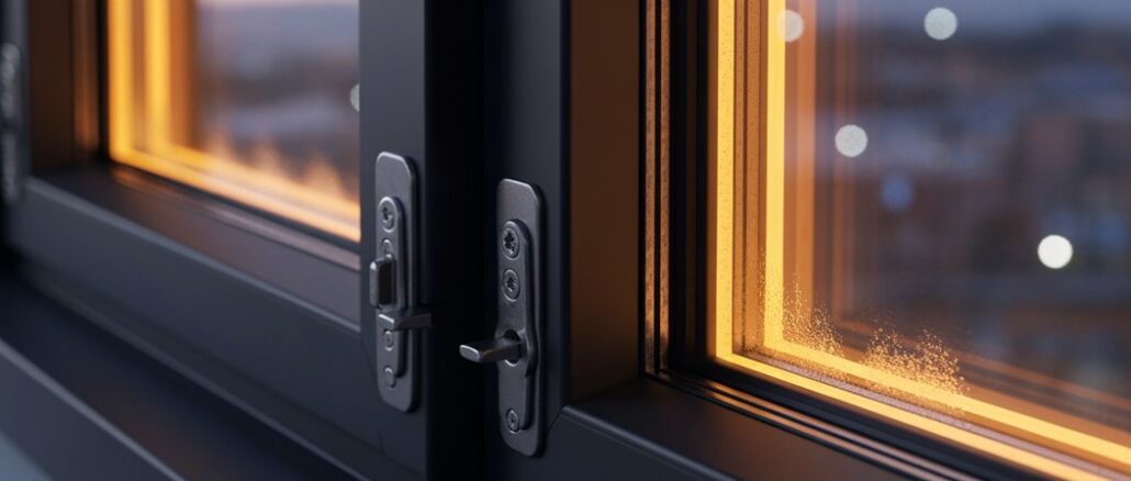 Feuerschutzfenster mit Isolierung