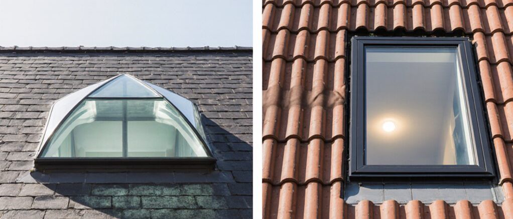 Oberlicht vs. Dachfenstertypen